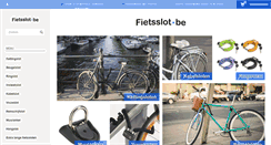 Desktop Screenshot of fietsslot.be