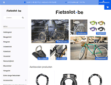Tablet Screenshot of fietsslot.be