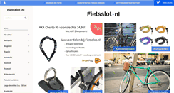 Desktop Screenshot of fietsslot.nl